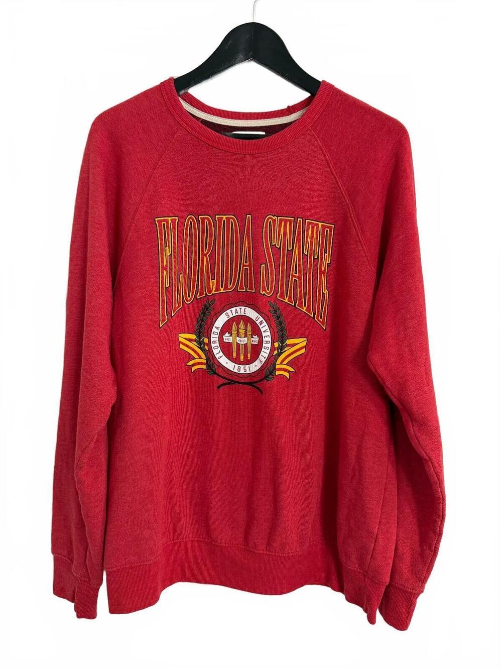 Florida State Seminoles Crewneck Sweatshirt Size Large